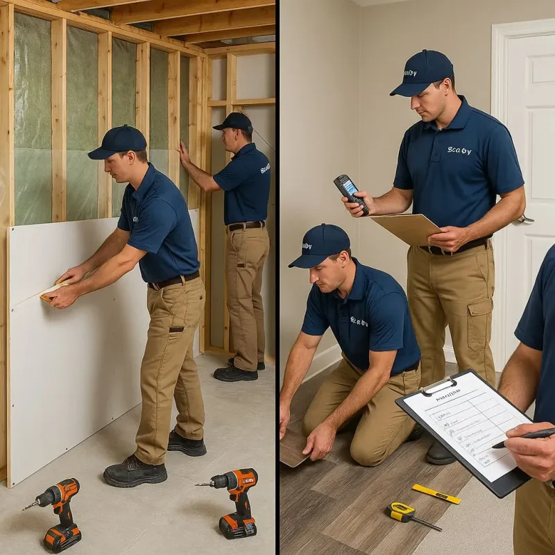 Repairs and Reconstruction process in La Joya, TX