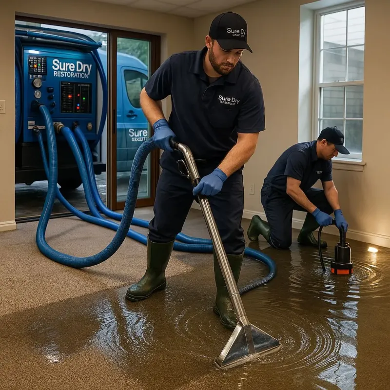 Water Extraction and Removal process in La Joya, TX